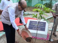 राज्यपाल श्री रमेन डेका ने जशपुर के मातृत्व वन में किया सीता अशोक के पौधे का रोपण