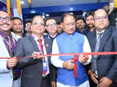 मुख्यमंत्री श्री विष्णु देव साय ने कचहरी चौक स्थित एसबीआई के नये भवन का किया शुभारंभ, आधुनिक बैंकिंग सुविधाओं से मिलेगा लाभ