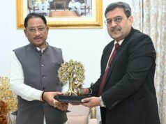 मुख्यमंत्री श्री विष्णु देव साय से आईओसीएल के मुख्य महाप्रबंधक ने की सौजन्य मुलाकात