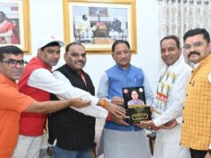 मुख्यमंत्री श्री विष्णु देव साय से भारतीय रेडक्रास सोसायटी के पदाधिकारियों ने की सौजन्य भेंट