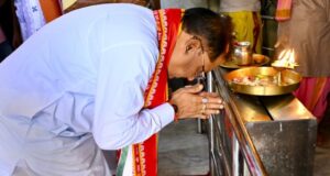 मुख्यमंत्री श्री विष्णुदेव साय हरिनाम संकीर्तन नामयज्ञ में हुए शामिल